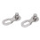 CANSUCC hebilla de conector de cadena de acero 9S para 5 pares 9