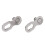 CANSUCC hebilla de conector de cadena de acero 9S para 5 pares 8