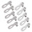 CANSUCC hebilla de conector de cadena de acero 9S para 5 pares 14