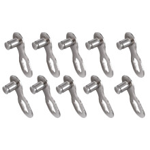 CANSUCC hebilla de conector de cadena de acero 9S para 5 pares