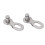 CANSUCC hebilla de conector de cadena de acero 9S para 5 pares 11