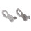 CANSUCC hebilla de conector de cadena de acero 9S para 5 pares 6