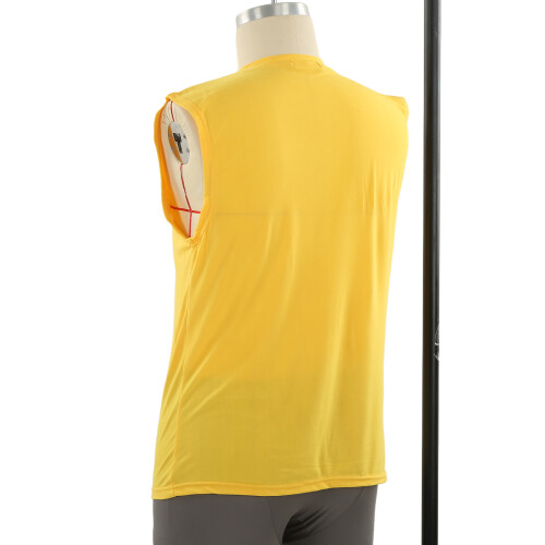 Débardeur homme sans manches jaune taille L 1