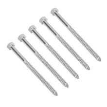 Vite per legno M6x100 mm DIN571 A2-70 - Come mostrato