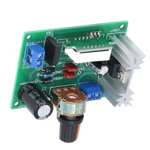 Régulateur LM317 0 à 30 V à 1,25 à 28 V, 2 A, 68  51 mm 2
