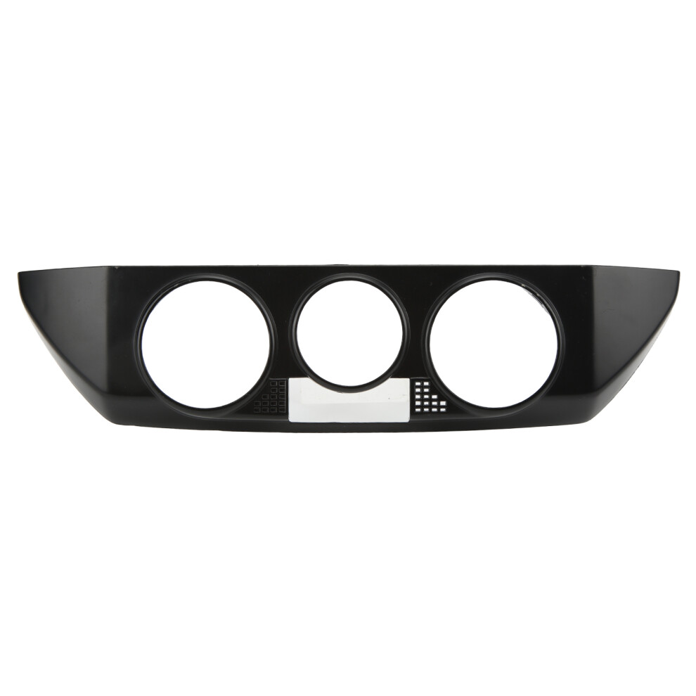 Heater Control Facia Plate 6Q0820075c Antiaging Ac Cover Replacement For 9N 2002Â2010 Black 9371321753434