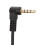 H360-3.5MV negro micrófono para auriculares con conector en ángulo de 3.5mm 5