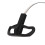 H360-3.5MV negro micrófono para auriculares con conector en ángulo de 3.5mm 10