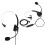 H360-3.5MV negro micrófono para auriculares con conector en ángulo de 3.5mm 3