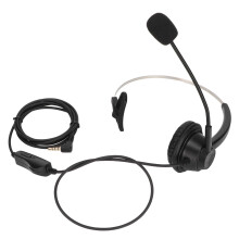 H360-3.5MV negro micrófono para auriculares con conector en ángulo de 3.5mm