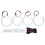 Kit Halo Angel Eyes LED blancs pour E46 E90 E91 3528 2