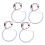 Kit Halo Angel Eyes LED blancs pour E46 E90 E91 3528 9
