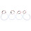 Kit Halo Angel Eyes LED blancs pour E46 E90 E91 3528 15