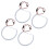 Kit Halo Angel Eyes LED blancs pour E46 E90 E91 3528 7