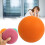 Balle silencieuse d’intérieur 18 cm en PU orange/vert 8