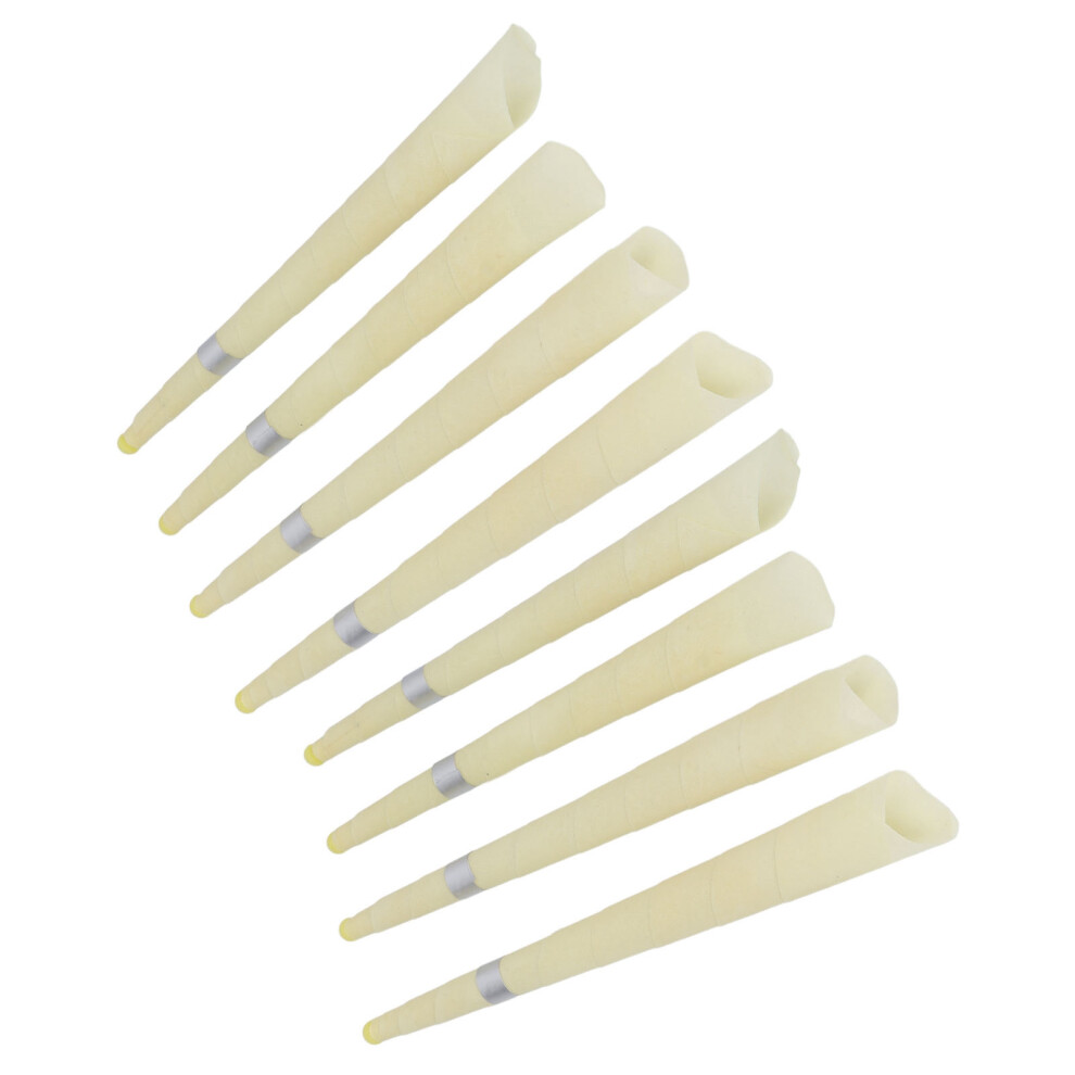 8pcs Large Ear Wax Removal Candle Rolling Natural Ear Candling Wax Cleaner for Ear Cleaning