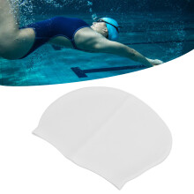 Gorra de Silicona para Natación 78 g Protección para Oídos Adulto Blanco