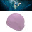 Bonnet de natation en silicone 78 g, taille unique, violet rosé 1