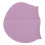 Bonnet de natation en silicone 78 g, taille unique, violet rosé 15