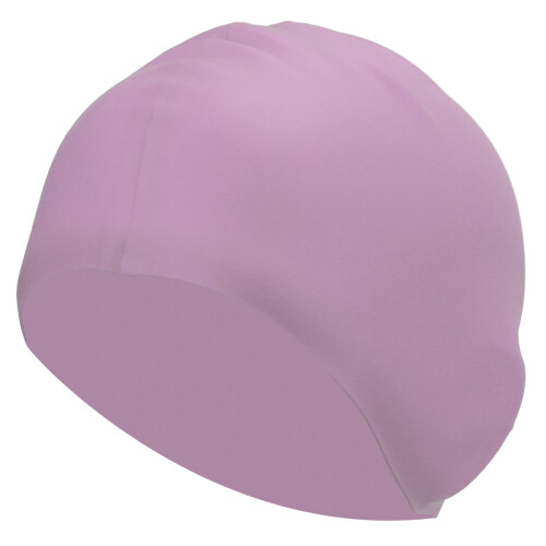 Bonnet de natation en silicone 78 g, taille unique, violet rosé 1