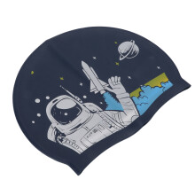 Gorro de silicona para natación Spaceman Printing, 73 g, Adulto