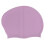 Bonnet de natation en silicone 78 g, taille unique, violet rosé 3