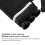 Borsa per pentola arco e freccia 11.8x2.0x18.1in Nero 8