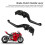 Ensemble de 2 leviers pour V4 S, Panigale V2 noir 12