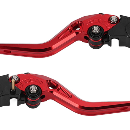 Set da 2 leve CNC rosse per freno e frizione per V4S e V2 2