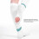 Chaussettes de compression jusqu'au genou 15-20 mmHg (L, Vert) 12