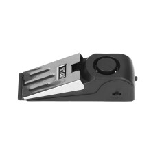 Fermoporta con allarme 120 dB Lunghezza 13,7 cm, Larghezza 4,7 cm, Altezza 3,8 cm