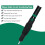 Pompa dissaldante 35 cm-hg, 208x21mm Nero/Verde 9