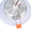 Luz de techo LED de 9W con sensor IR, blanco cálido 9