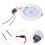 Luz de techo LED de 9W con sensor IR, blanco cálido 12