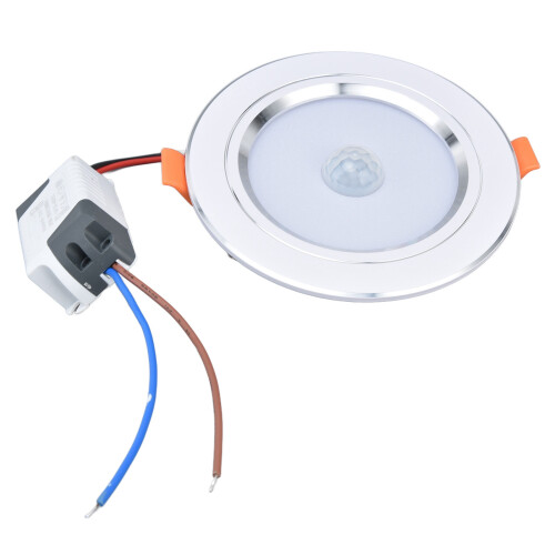 Luz de techo LED de 9W con sensor IR, blanco cálido 1