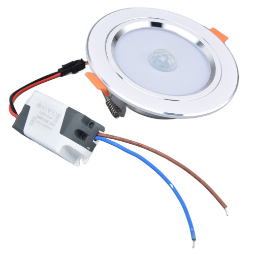 Luz de techo LED de 9W con sensor IR, blanco cálido 2