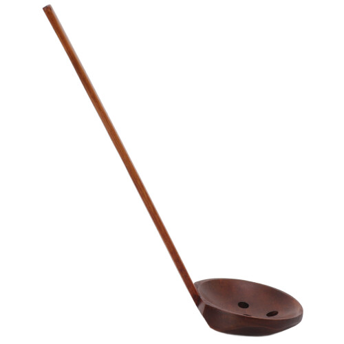 5 piezas de cucharas de madera, haya/bambú, carey 2