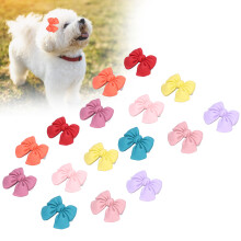 16 piezas de clips para lazo de pelo de mascotas, 4,1 x 3,5 cm / 1,6 x 1,4 in