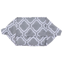 Housse de protection 21x33,5x33,5 cm gris fleuri