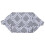 Housse de protection 21x33,5x33,5 cm gris fleuri 1