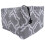 Housse de protection 21x33,5x33,5 cm gris fleuri 13