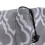 Housse de protection 21x33,5x33,5 cm gris fleuri 3