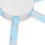Penna per pittura di diamanti blu Multi Link con 6 punte 8