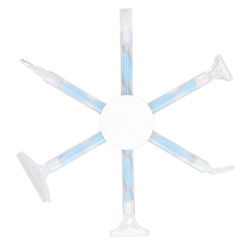 Penna per pittura di diamanti blu Multi Link con 6 punte