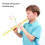 ABS Recorder Instrument 8 Hole Soprano Recorders for Kindergartens Elementary SchoolsYellow 4