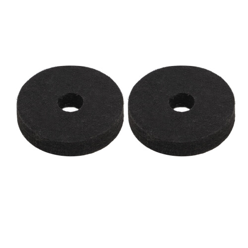 21Pcs Drum Cymbal Felt Pad Non Slip Instrument Accessory Replacement Part Set KitBlack 2