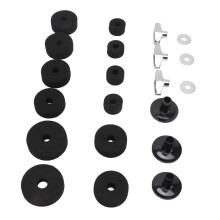 Kit de remplacement d'accessoires pour instrument, ensemble de 21 tampons en feutre antidérapants pour cymbales de batterie`