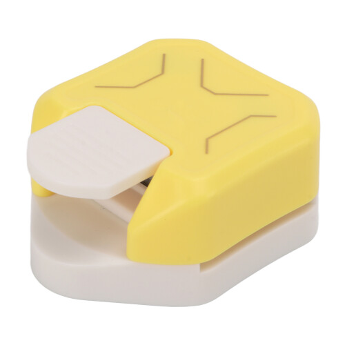 Cortador de esquinas Mini 7,263,4 cm Amarillo, 3 hojas 1