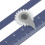 Compasso e righello due in uno blu, 17 x 3 x 0,6 cm 5