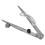 Compas-diviseur ailé 150mm, verrouillable, acier au carbone 14